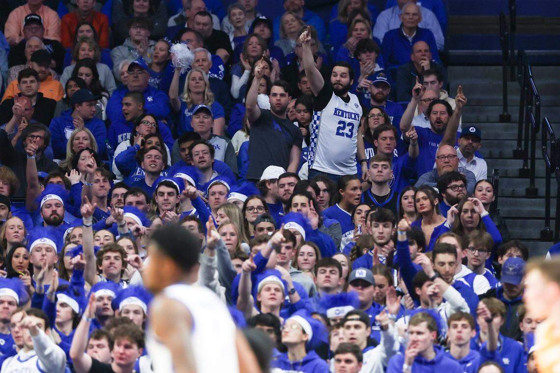 Kentucky fans have consistently created robust game environments for UK home games at Rupp Arena over the past month.