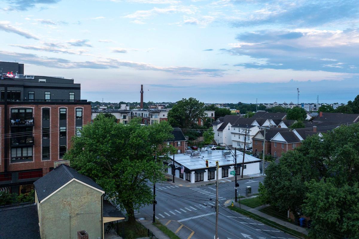 A former Mellow Mushroom location at 503 S. Upper St. is photographed in Lexington, Ky., on Wednesday, June 26, 2024.