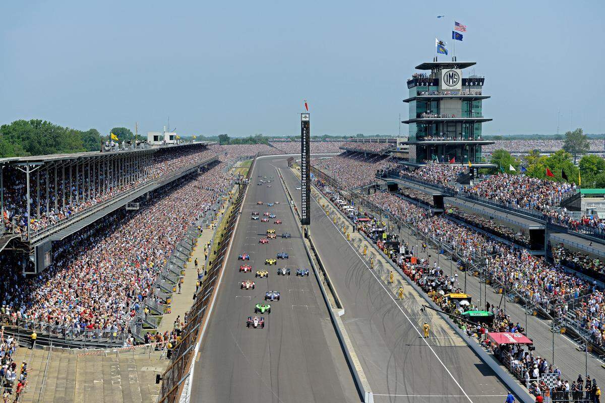 The Indianapolis Motor Speedway, site of the Indy 500, can seat up to 400,000 spectators, and can fit inside it Churchill downs, Yankee Stadium, the Rose Bowl and Vatican City.