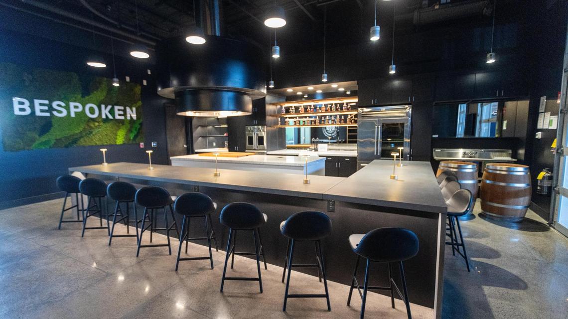 Bespoken Distillery’s tasting room within Greyline Station will be opening in April.