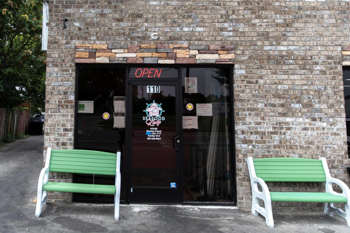 Seafood Lady is located at 833 Georgetown Street in Lexington, Ky. The carryout restaurant features Cajun-style seafood boils with lobster, oysters, crabs, shrimp, fish, Southern seafood, plus po’boys and more. Thursday, Aug. 28, 2020