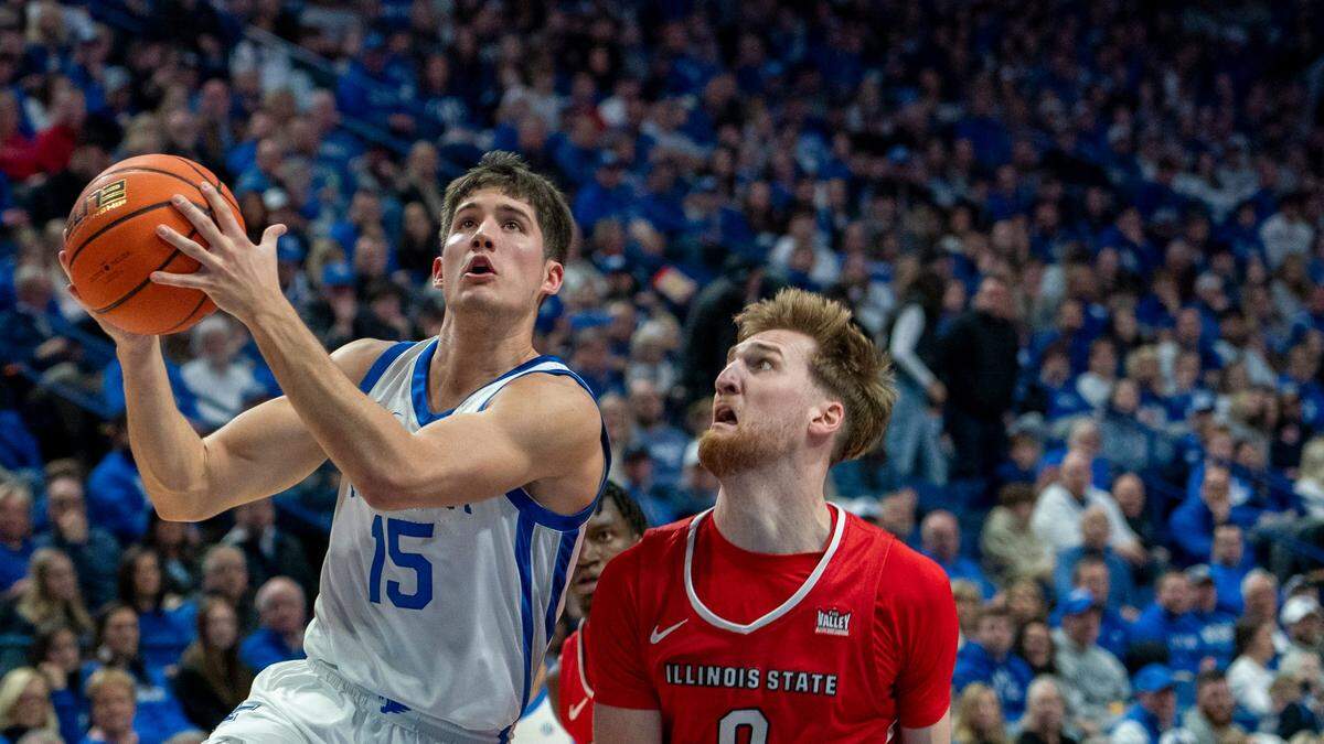 Reed Sheppard is averaging 12.5 points, 4.7 rebounds, 4.3 assists and 2.8 steals per game for Kentucky through 12 games this season.