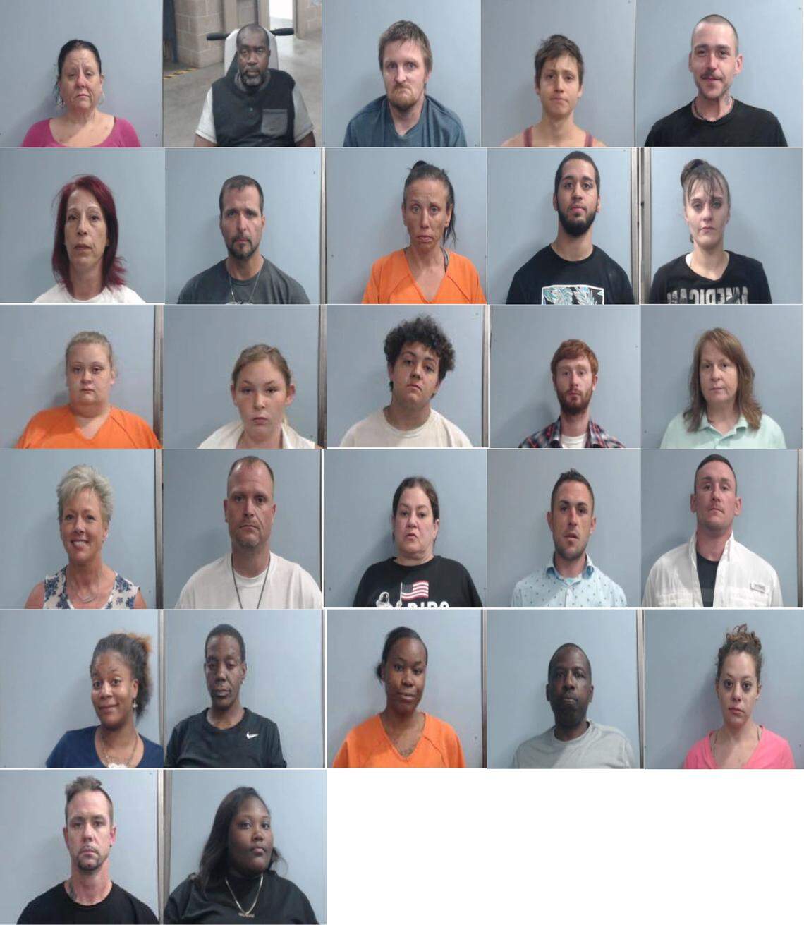 All the photos of the people arrested and charged in the shoplifting crackdown at major retailers in Lexington.