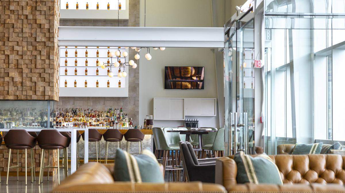 The Kitchen & Bar restaurant is located at Bardstown Bourbon Company's distillery in Bardstown, Ky.
