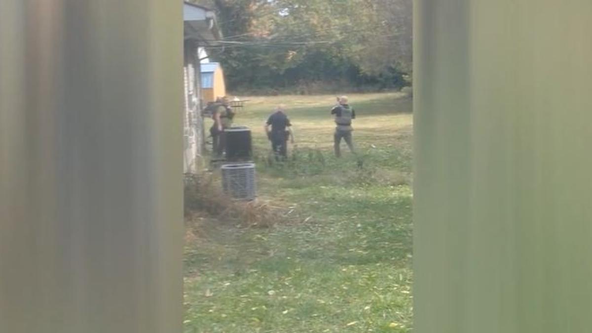 A video taken by a neighbor of Desman LaDuke captures a portion of a shooting involving Nicholasville police. The video has been taken in as evidence to state police, who are investigating the shooting.