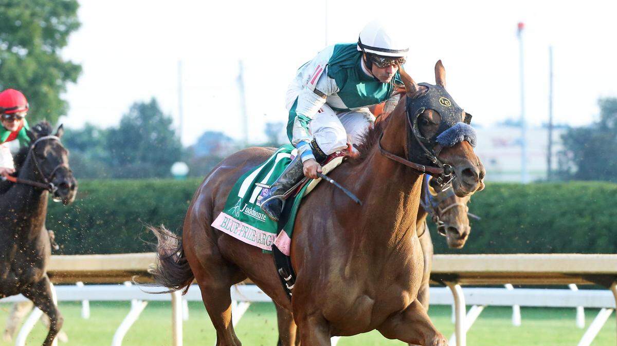 Blue Prize, with Joe Bravo aboard, prevailed in Keeneland’s Juddmonte Spinster. It was the second Breeders’ Cup Challenge race victory after she won the Fleur de Lis at Churchill Downs.