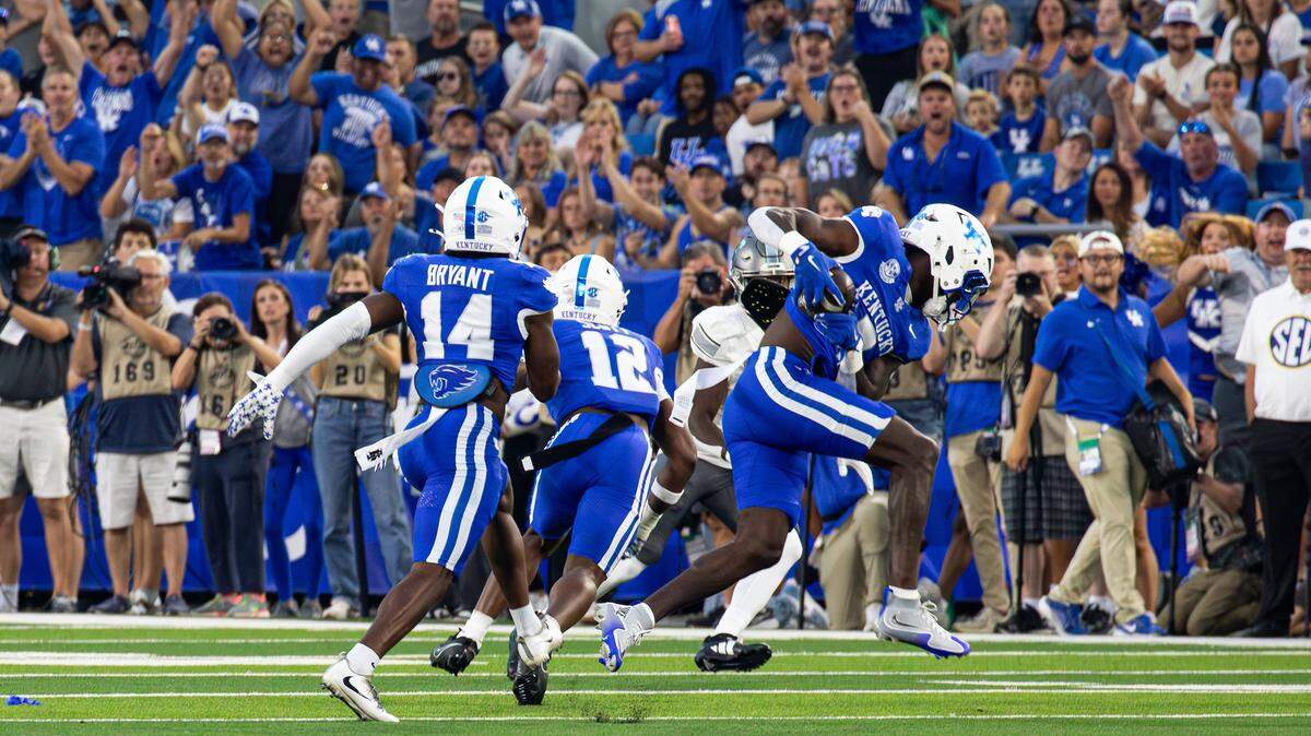See final statistics from Kentucky football’s 48-23 win over Eastern Michigan