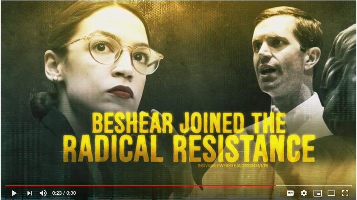 The Republican Governors Association is running an attack ad against Beshear after he said he would “stop the negative policies of Donald Trump.”