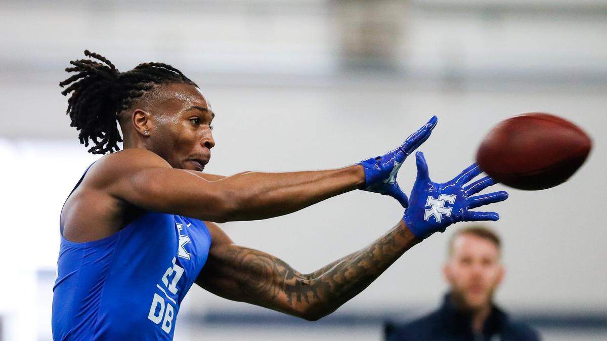 From prospects to pros: 2022 NFL Draft résumé for Kentucky defensive back Quandre Mosely