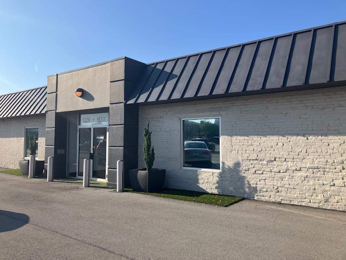 A BI office in Louisville, KY, in July 2024. BI, a private contractor, oversees U.S. Immigration, Customs and Enforcement’s Alternatives to Detention and Intensive Supervision Appearance Program for immigrants with pending court cases.