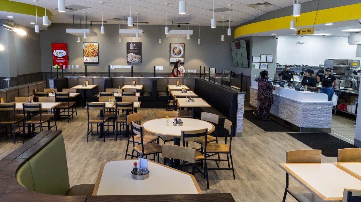 Nothing But Noodles has opened its first Kentucky location in Lexington on Harrodsburg Road. The owners say they plan to open two more Lexington restaurants, one in Hamburg East and the other in the Citation development. The restaurant has 23 noodle dishes on its menu including Asian, Italian and American flavors. Photographed Tuesday, June 2, 2026, in Lexington, Ky.