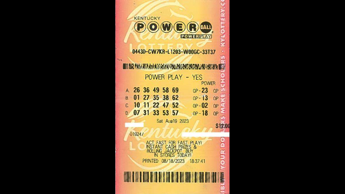 This Powerball ticket won a Jefferson County Public Schools bus driver $100,000 playing Kentucky Lottery, allowing him to retire, according to a release from the organization.