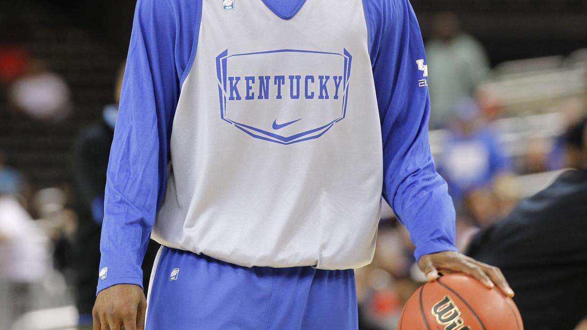 Darius Miller was all smiles during Friday's practice, but the native Kentuckian knows he and his teammates will need a different demeanor when taking on bitter rival Louisville in the Final Four.  