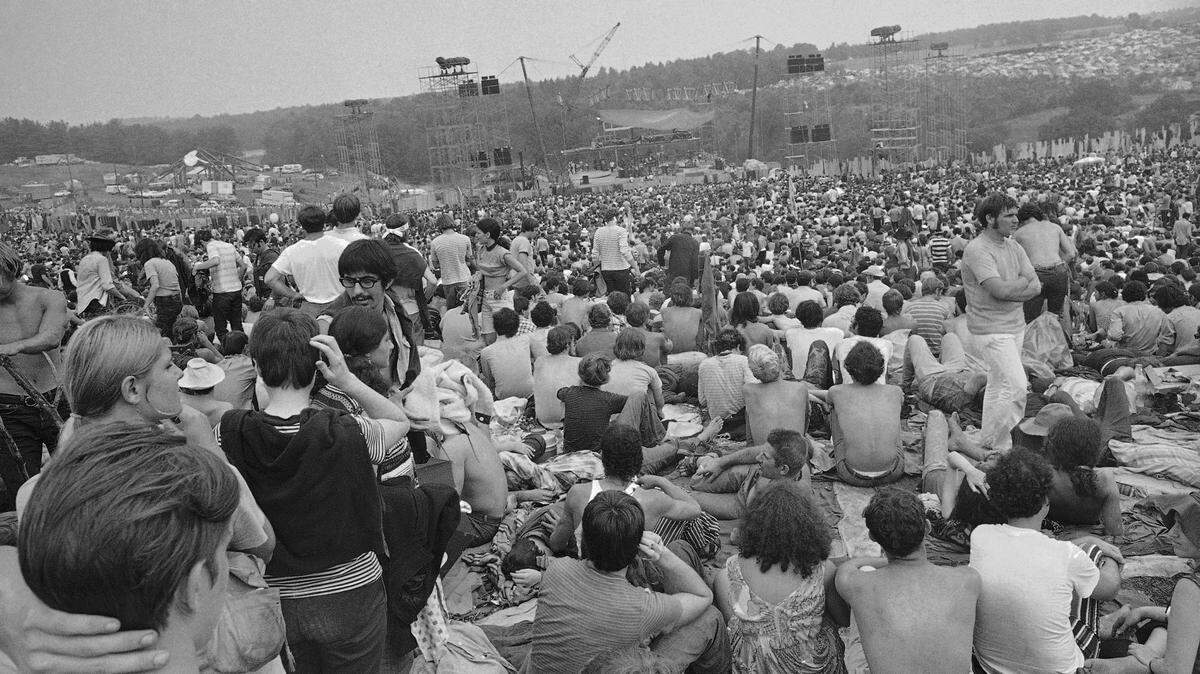 The crowd at the Woodstock Music and Arts Festival on Aug. 14, 1969, numbered more than 200,000. Somewhere in that crowd were several people who now call Kentucky home.