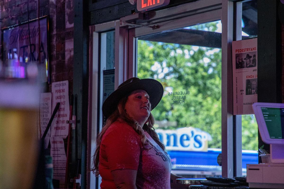 Bluegrass Barrel House owner Raela Phoenix says the bar has been able to survive the COVID pandemic because of “our amazing staff.”