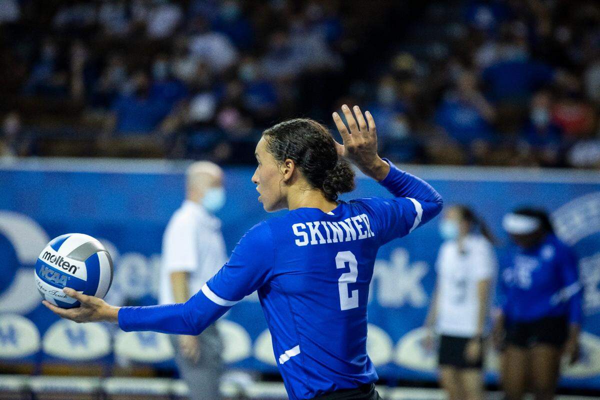 Madi Skinner is one of three starters returning for Kentucky this season. UK will need to find replacements for National Player of the Year Madison Lilley, libero Gabby Curry and outside hitter Avery Skinner.