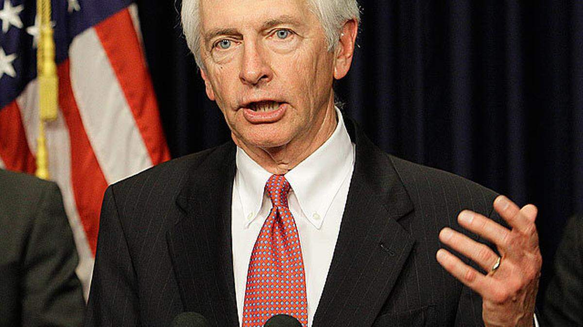 Gov. Steve Beshear spoke during a March news conference in Frankfort.