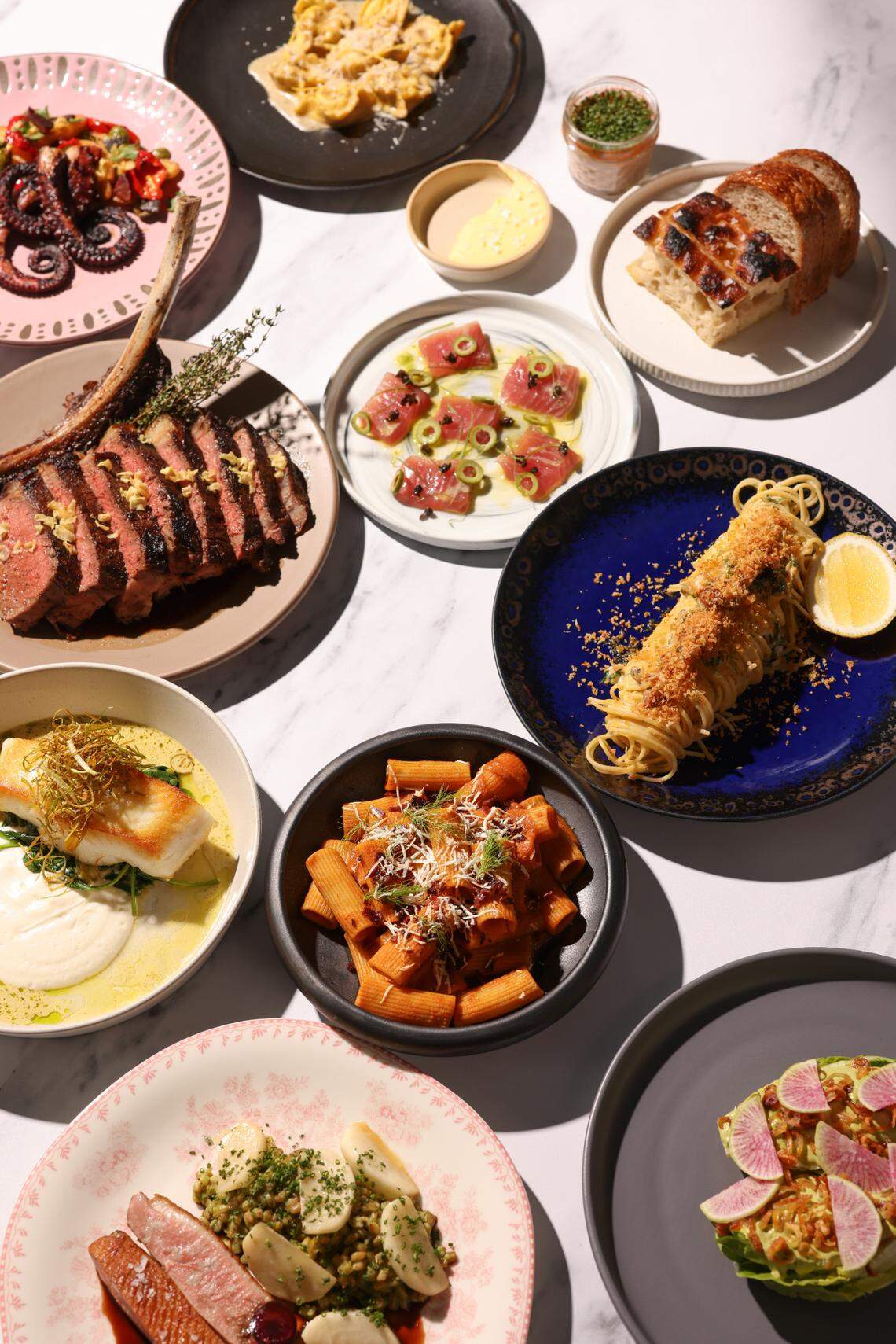 Mileta, a new restaurant opening at Fayette Mall, will have an Italian-ish menu that will feature house-made pasta, seafood and steaks.