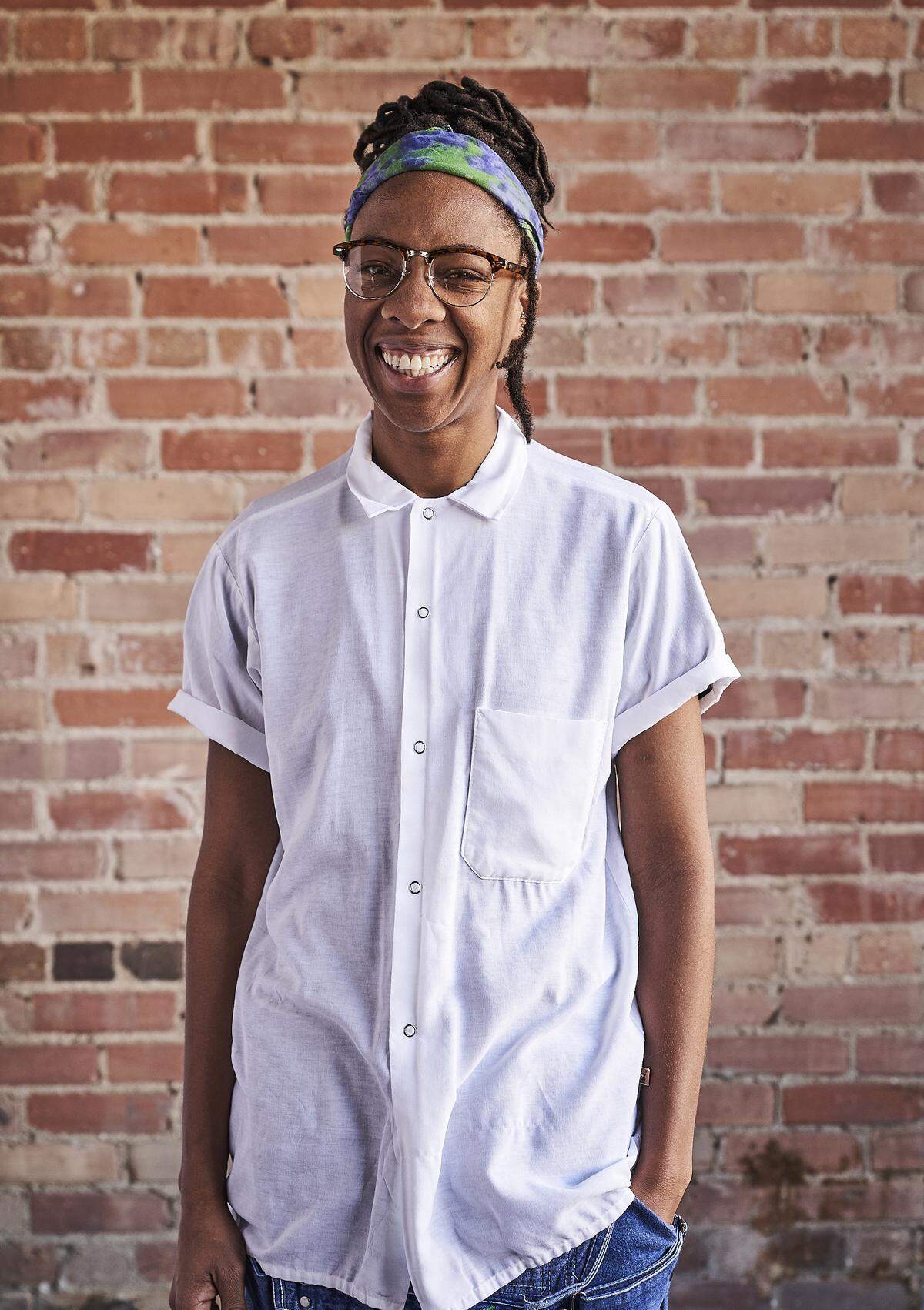 Ashleigh Shanti cooks at Benne on Eagle in Asheville. She will be joining Honeywood chef Lawrence Weeks in cooking the meal.