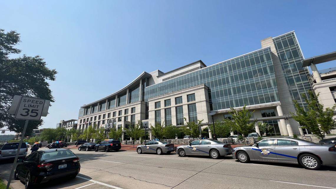 The Kentucky Transportation Cabinet office in Frankfort on May 17, 2023.