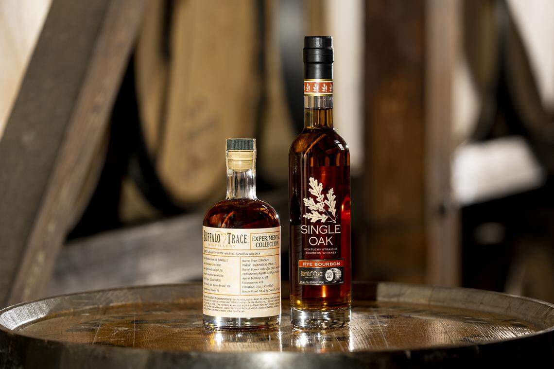 Buffalo Trace Distillery is releasing two special bourbons in April: Single Oak Rye Bourbon and the latest in its ongoing Experimental Collection, Low Entry Proof Wheated Bourbon Whiskey. Both are available in the gift shop and nationally.