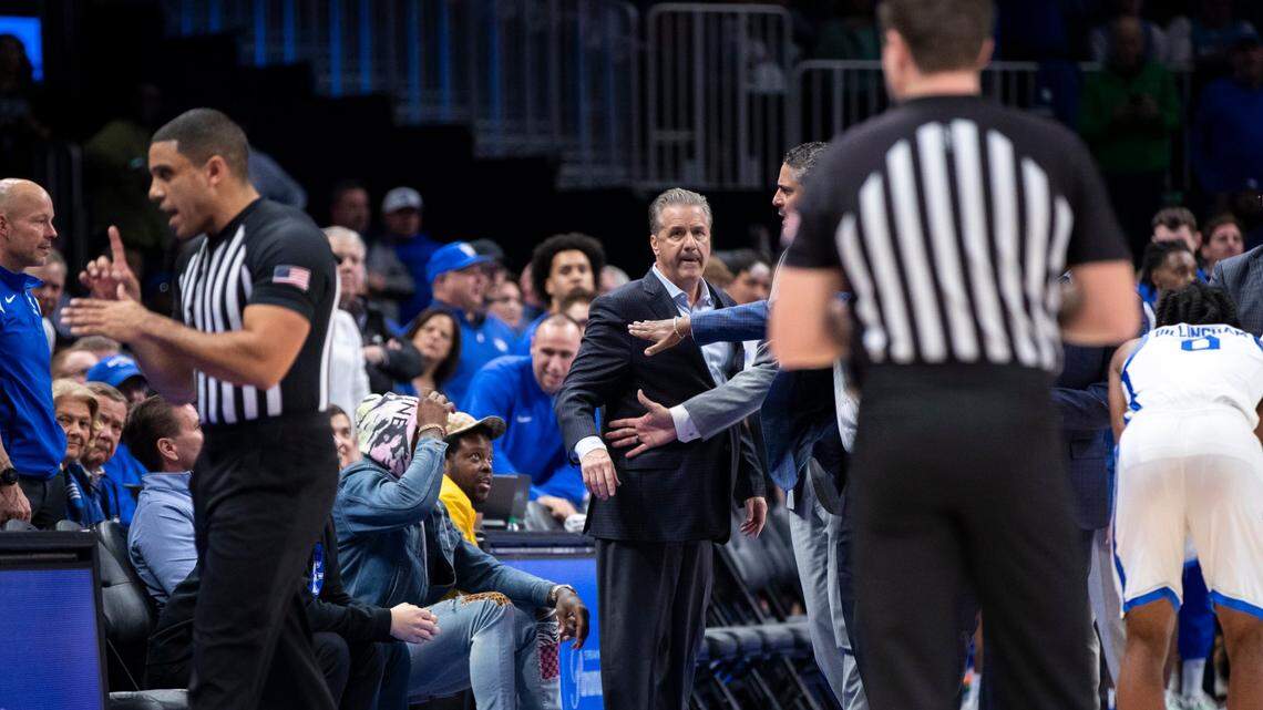 ‘The upside of this team is really up.’ John Calipari breaks down UK’s win against UNC.