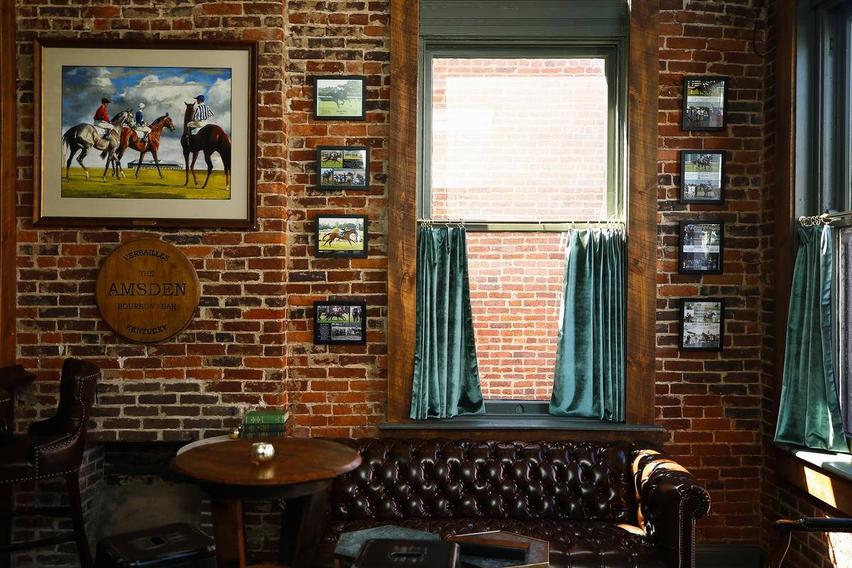 The Amsden Bourbon Bar at 106 S. Court Street in downtown Versailles. The Amsden Bourbon Bar is open daily and features seasonal and classic cocktails.