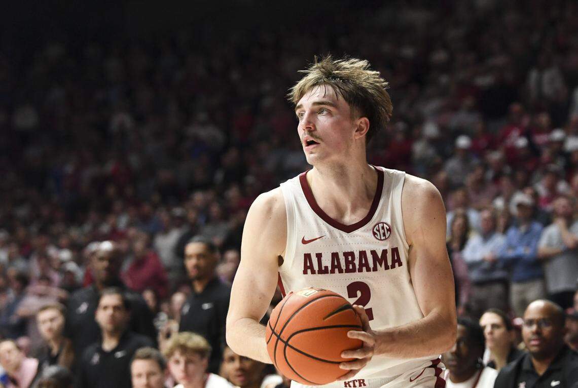 Alabama big man Grant Nelson is a transfer from North Dakota State.