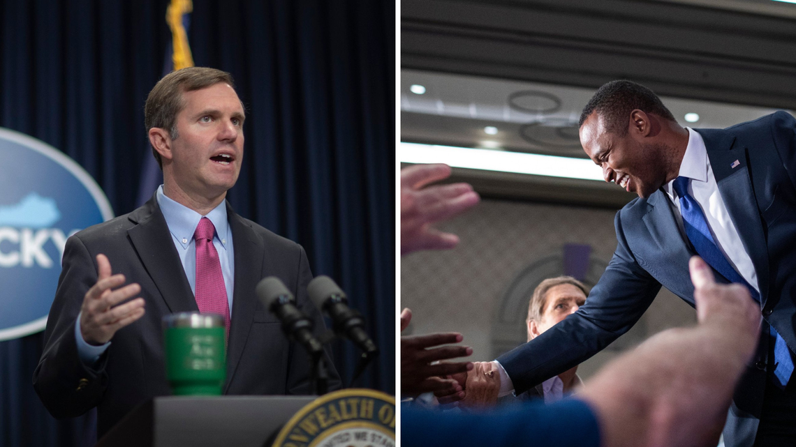 Democratic Gov. Andy Beshear and Attorney General Daniel Cameron are both vying to be the next governor of Kentucky.