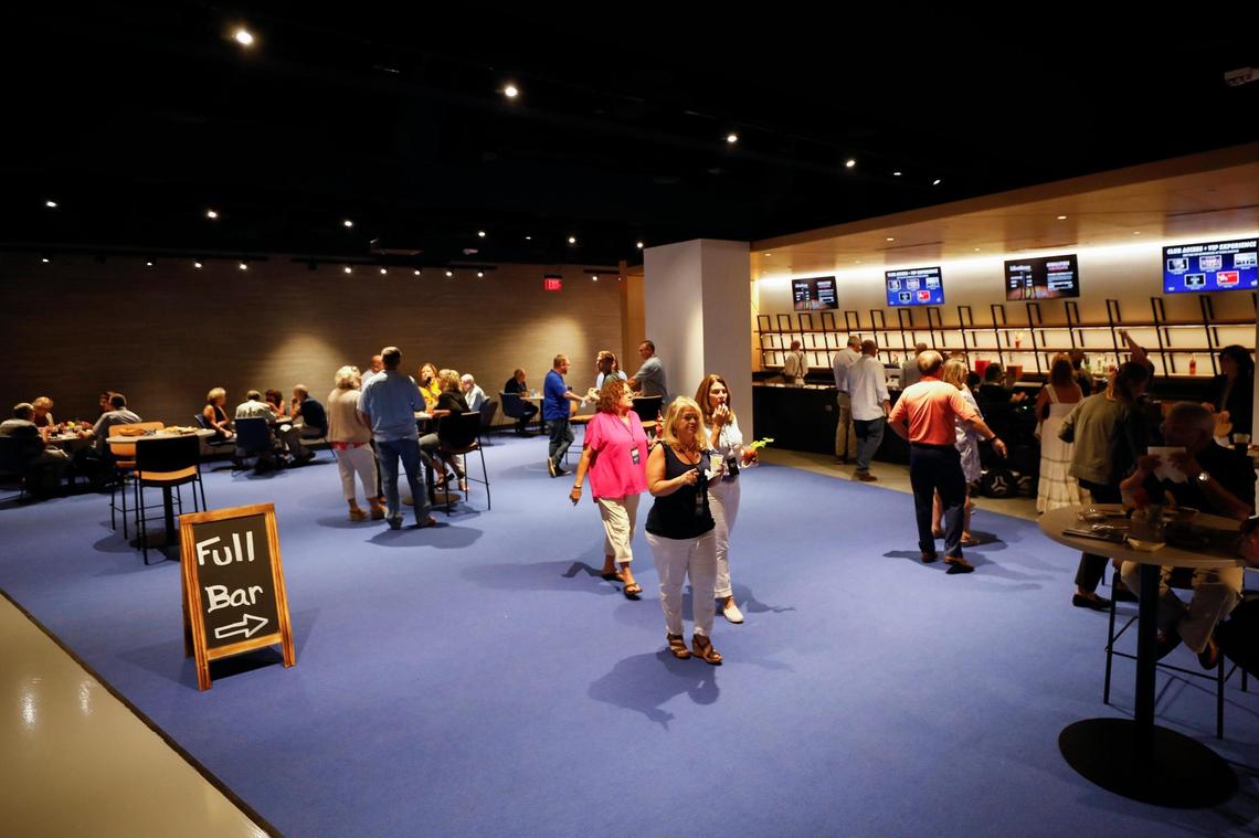 Rupp Arena’s new VIP Club has a capacity of 400.