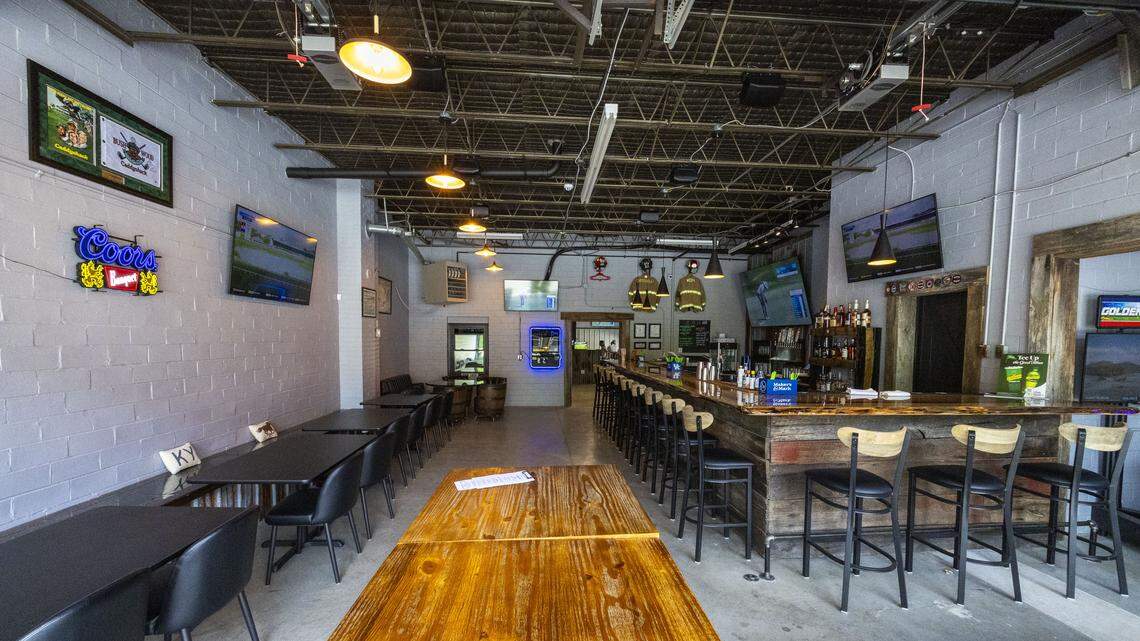 The owners of new Midway bar, The Bruen Bunker, wanted to keep as much of the historic fire station as they could, like the exposed brick and the concrete floors. But renovations included new plumbing, bathrooms and getting much of the building up to code. 