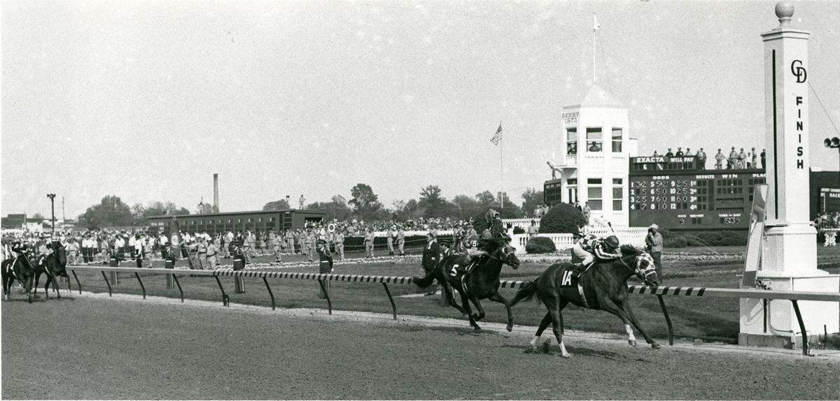 Secretariat posted the fastest Kentucky Derby-winning time (1:59.40) in 1973. He also holds the record times for the Preakness and Belmont.