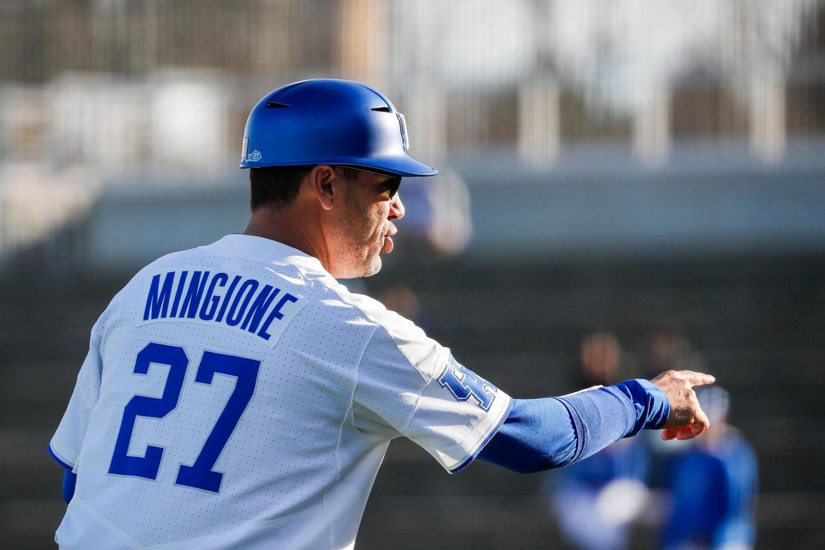 Kentucky head coach Nick Mingione was open to the idea of UK selling alcohol at home games, especially if it brings more fans to the ballpark, he said.