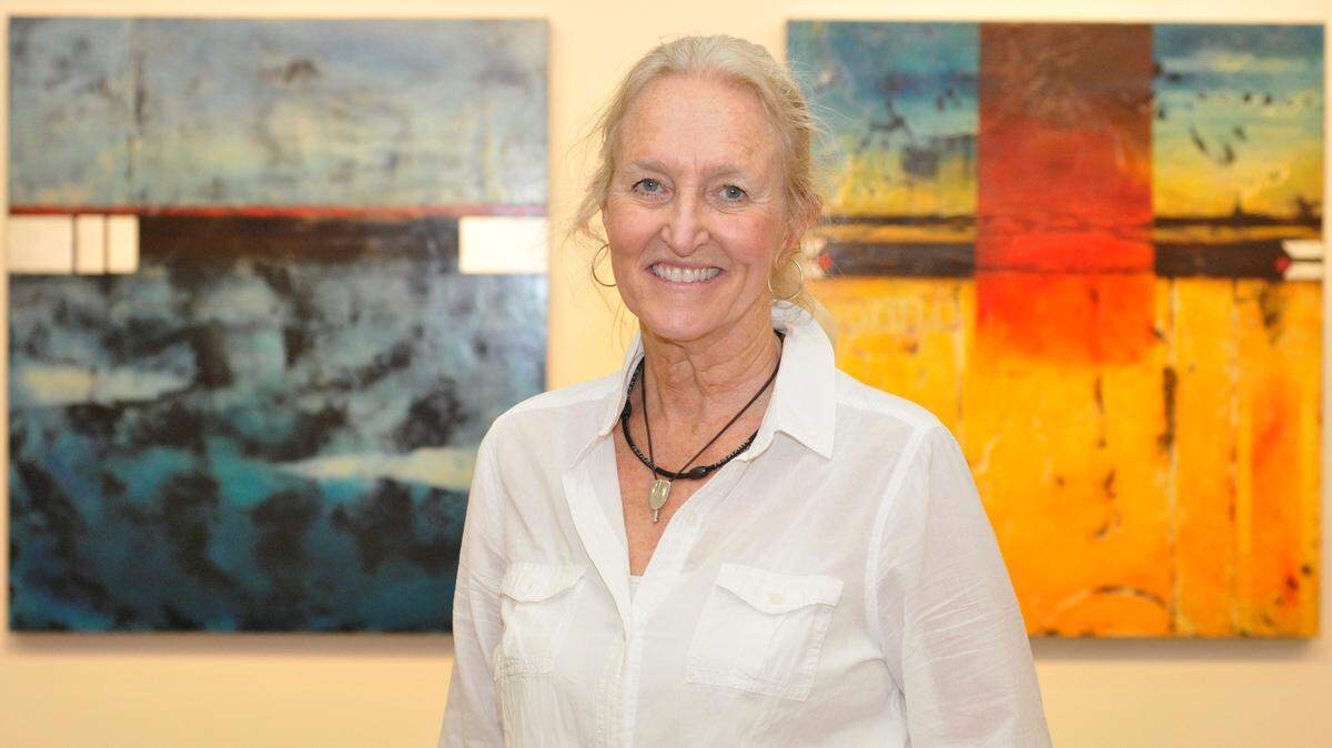 Aegean Echoes, Lexington-based artist Helene Steene's exhibit of paintings, is at the Headley-Whitney Museum through Dec. 22.  