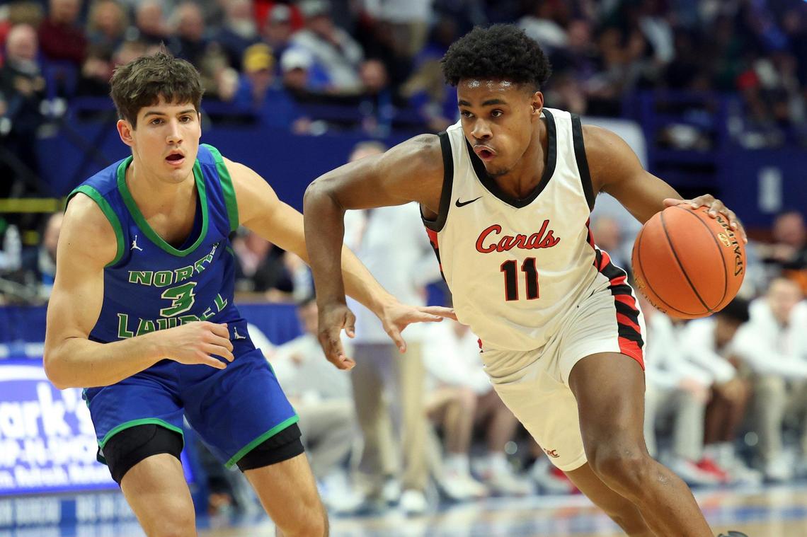 George Rogers Clark’s Jerone Morton (11) scored 19 points in Thursday night’s win.