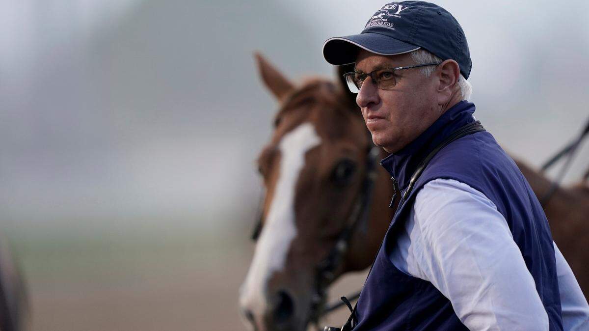 Todd Pletcher trains Blue Grass Stakes favorite Tapit Trice in addition to several other contenders for this year’s Kentucky Derby.