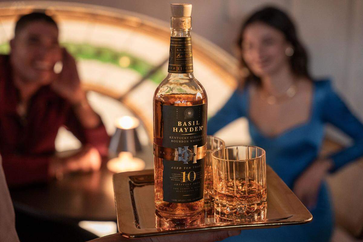 Basil Hayden 10 Year Old returned to the permanent Beam Suntory lineup in 2024.