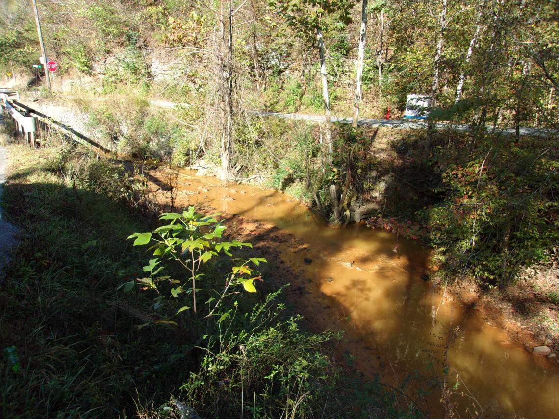 Inspector Ryan Wells noted Oct. 10, 2019 there was 1.5 miles downstream&nbsp;of discharge where Bent Branch meets the receiving&nbsp;stream of Johns Creek.&nbsp;