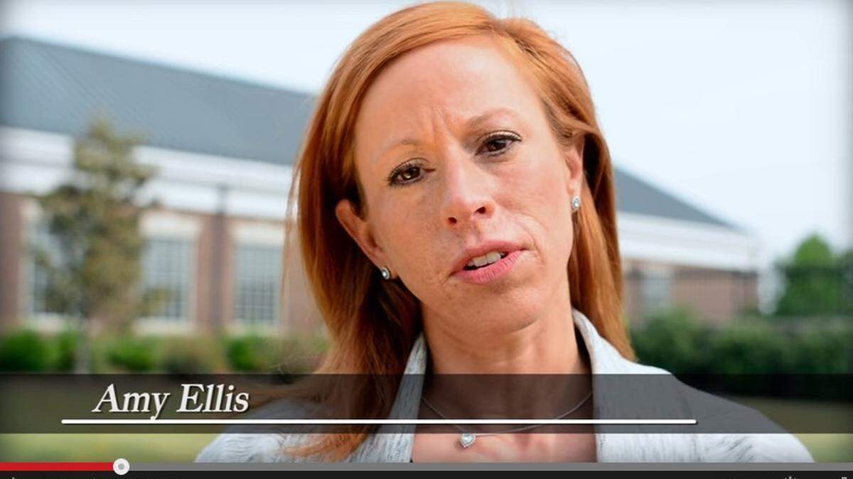 Amy Ellis is featured in a new appeal for tips and information in the slaying of her husband, Bardstown police officer Jason Ellis, two years ago.