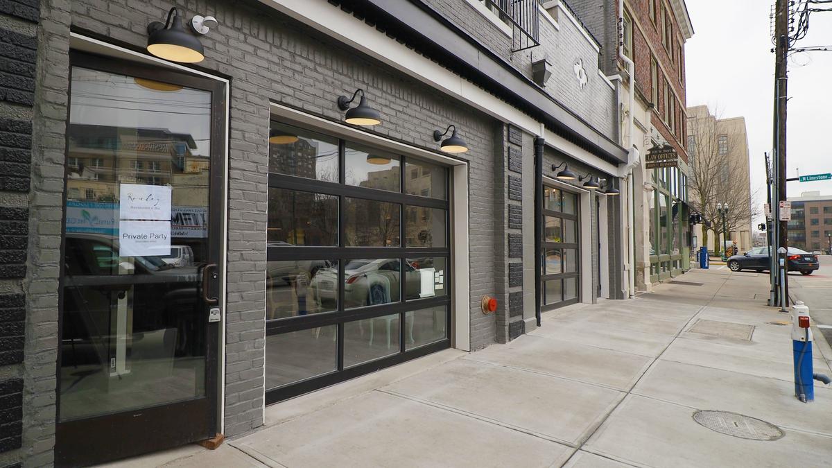 The restaurant is on West Short in former law offices renovated extensively. The front has garage-style doors that will open onto sidewalk seating in warm weather.