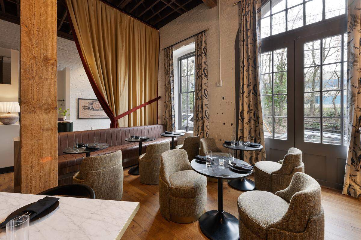 The Delegate Hotel’s restaurant, Cypress & Oak.