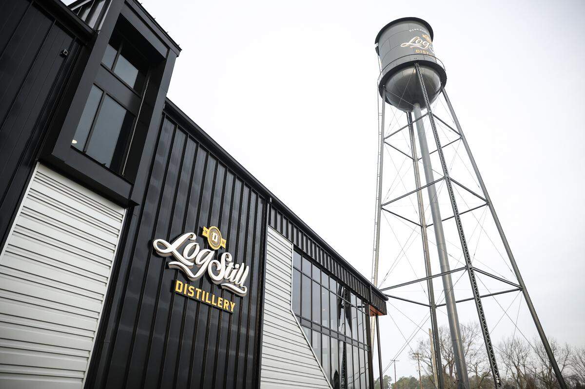 The Log Still Distillery opened earlier this year, making two gins on site. A larger distillery is coming.