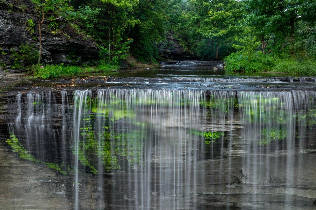 Seventy Six Falls in Clinton County, Ky., is photographed Wednesday, July 19, 2024..