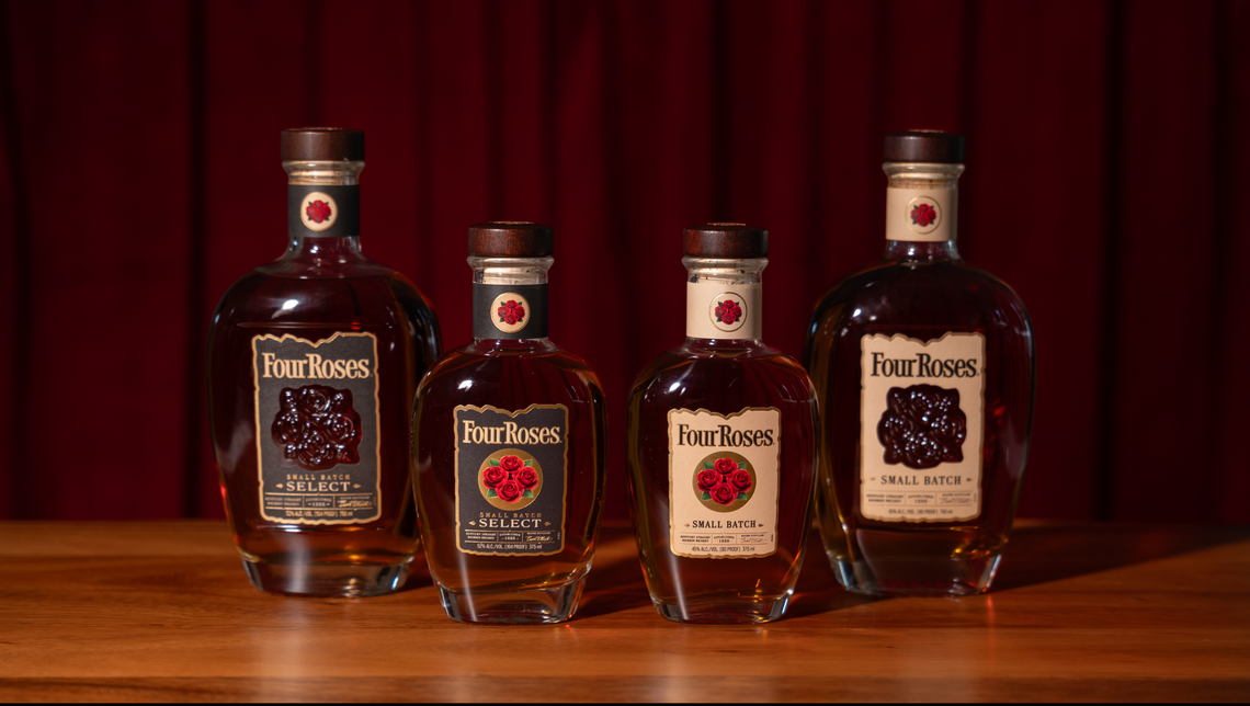 Four Roses has introduced 375mL versions of two of its most popular bourbons, the Small Batch and Small Batch Select.