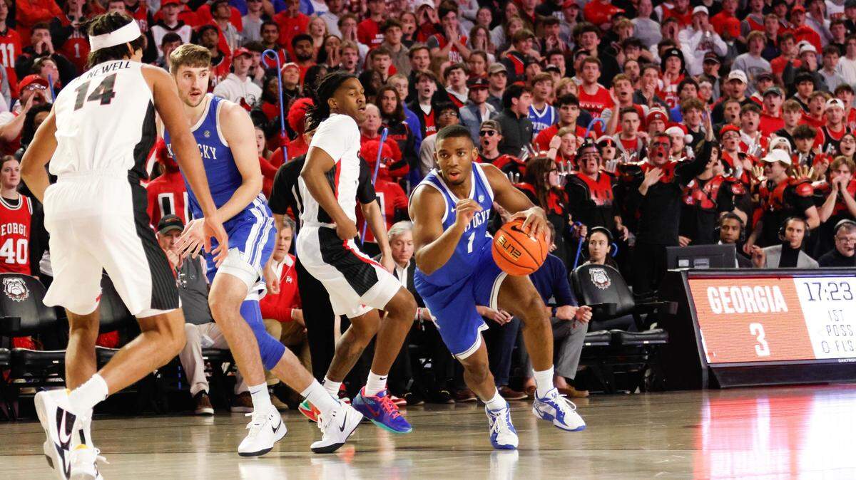 Three takeaways from sixth-ranked Kentucky basketball’s loss to the Georgia Bulldogs