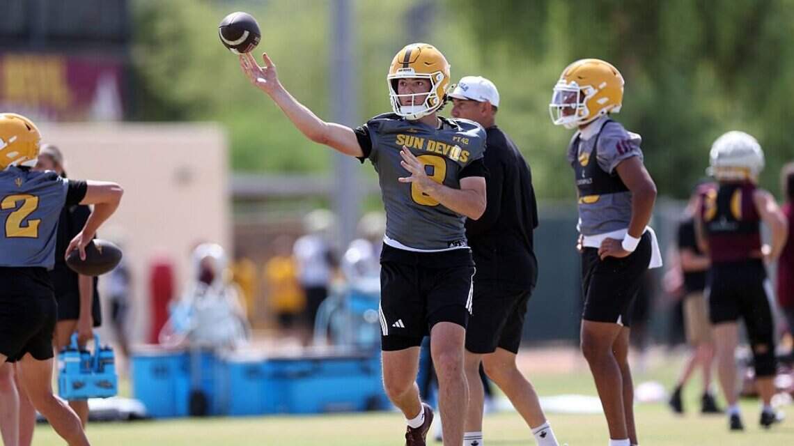 Is Cutter Boley facing a battle to win the Arizona St. starting quarterback job?