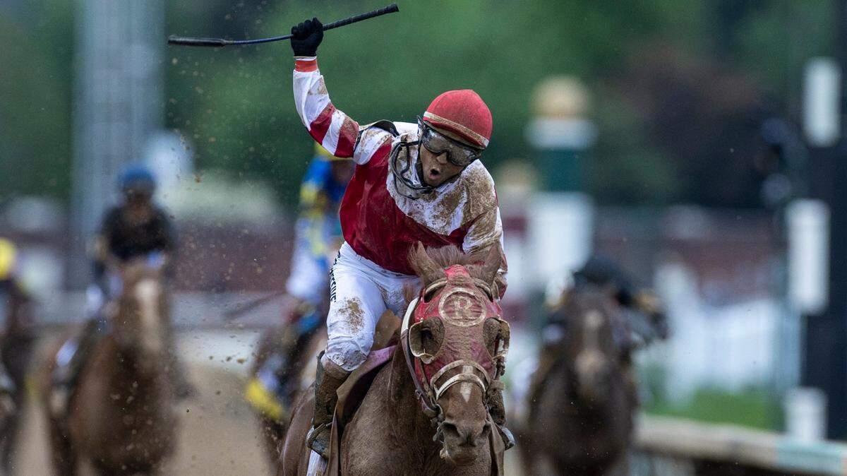 A photo of Rich Strike winning the 148th running of the Kentucky Derby at Churchill Downs was named Best Sports Photo by the Kentucky Press Association.