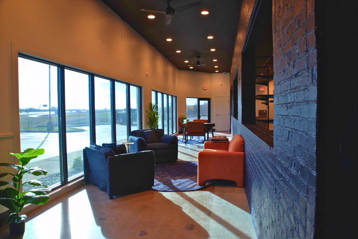 The waiting room at nuEra Frankfort is seen in this contributed photo. The dispensary opens to patients Wednesday, Jan. 28.