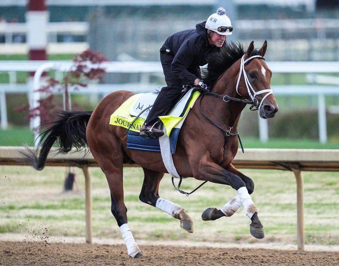 Journalism, the pre-race favorite for the 2025 Kentucky Derby, will be running in the Preakness Stakes on Saturday night.