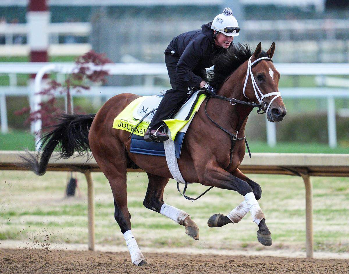 Journalism is the 3-1 morning-line favorite for Saturday’s 151st Kentucky Derby.